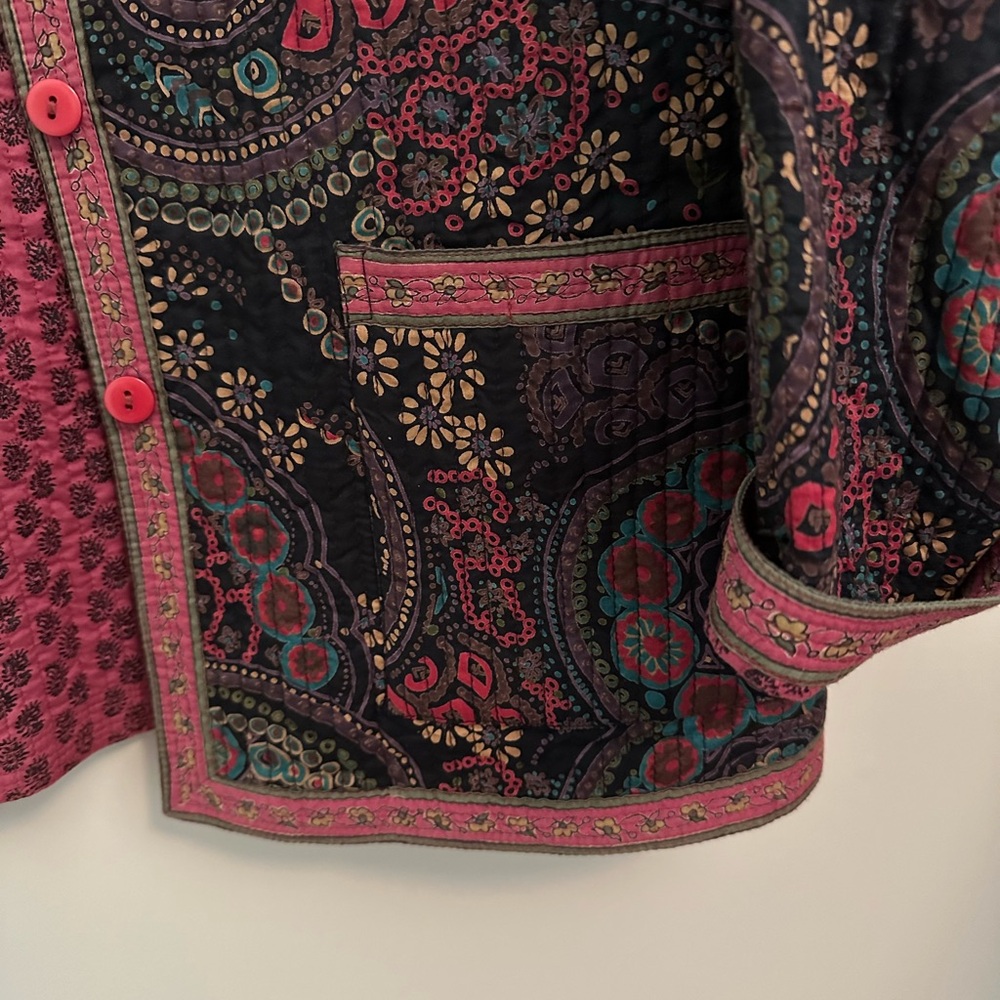 Fully Reversible Quilted Cotton Jacket - image 5